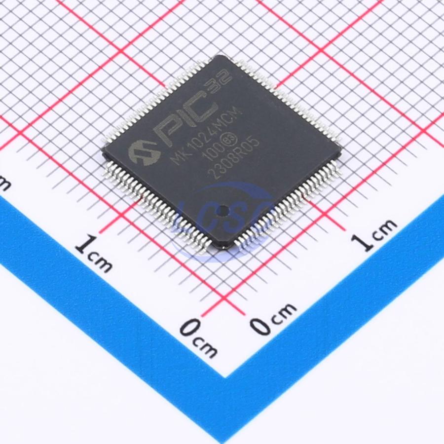 PIC32MK1024MCM100-I/PT MICROCHIP