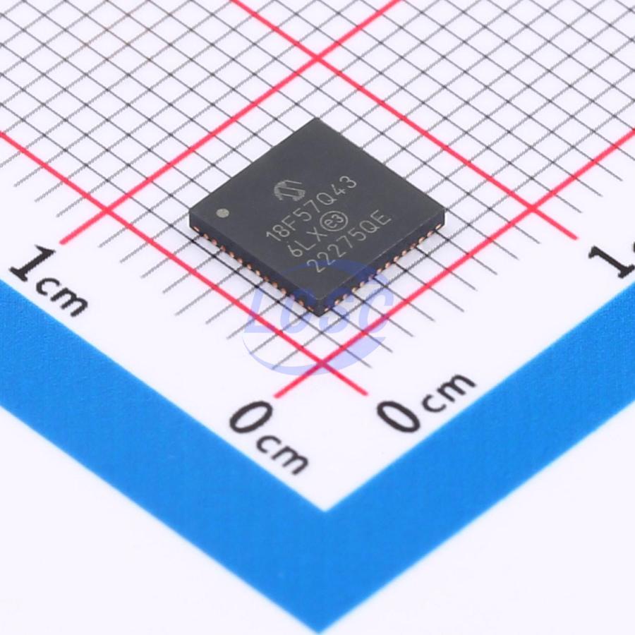 PIC18F57Q43T-I/6LX MICROCHIP