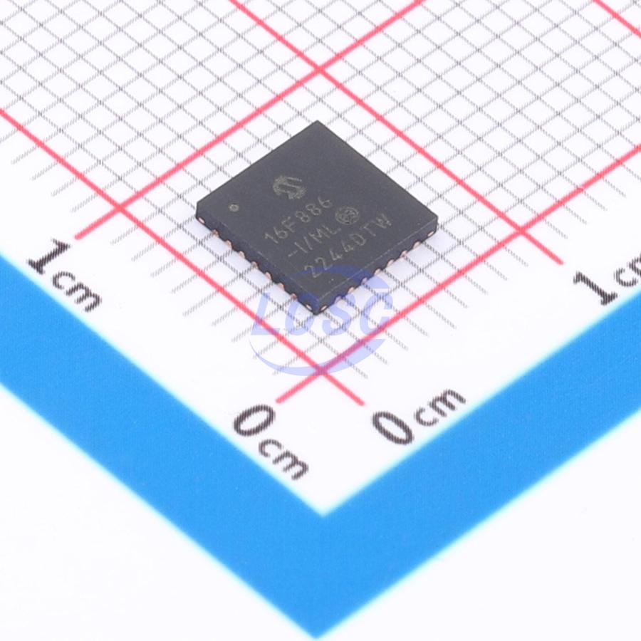 PIC16F886T-I/ML MICROCHIP