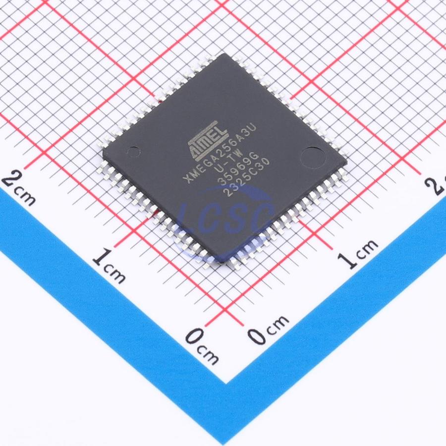 ATXMEGA256A3U-AUR MICROCHIP