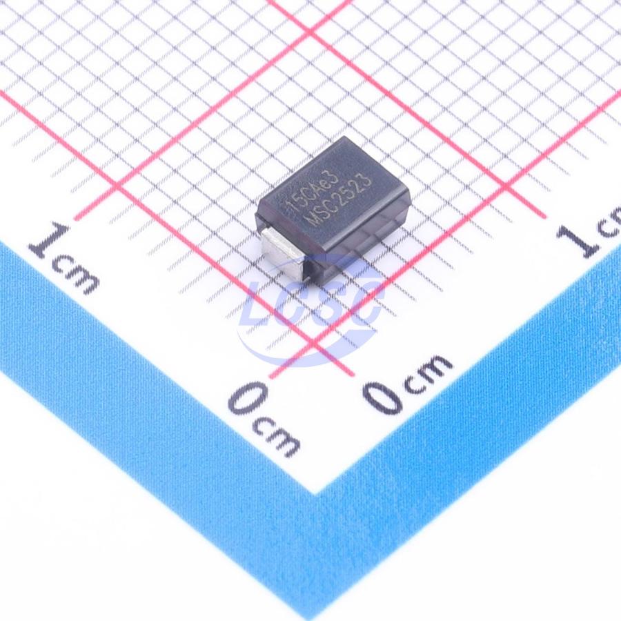 SMBJ15CAE3/TR13 MICROCHIP