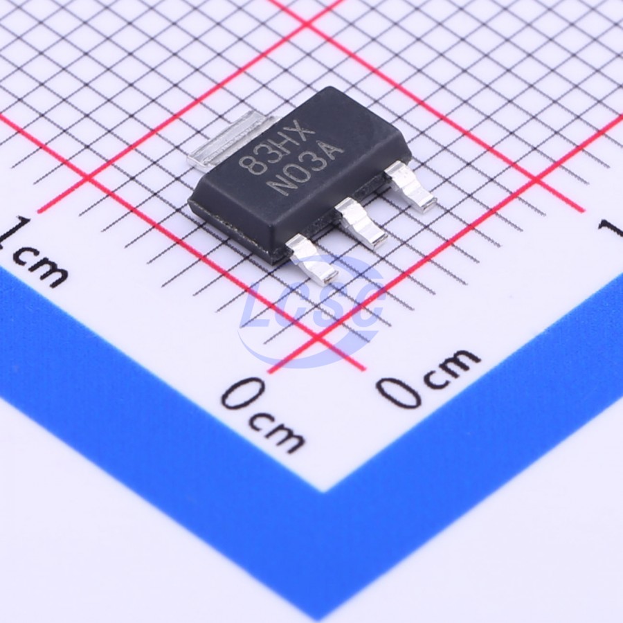 LM1117MPX-ADJ/NOPB TI
