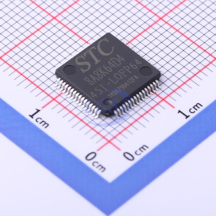 STC8A8K64D4-45I-LQFP64 STC Micro