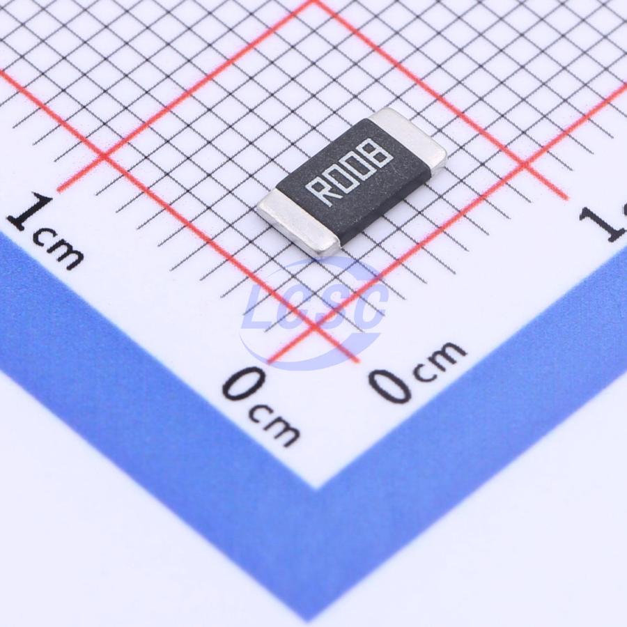 HoLLR2512-2W-8mR-1% Milliohm