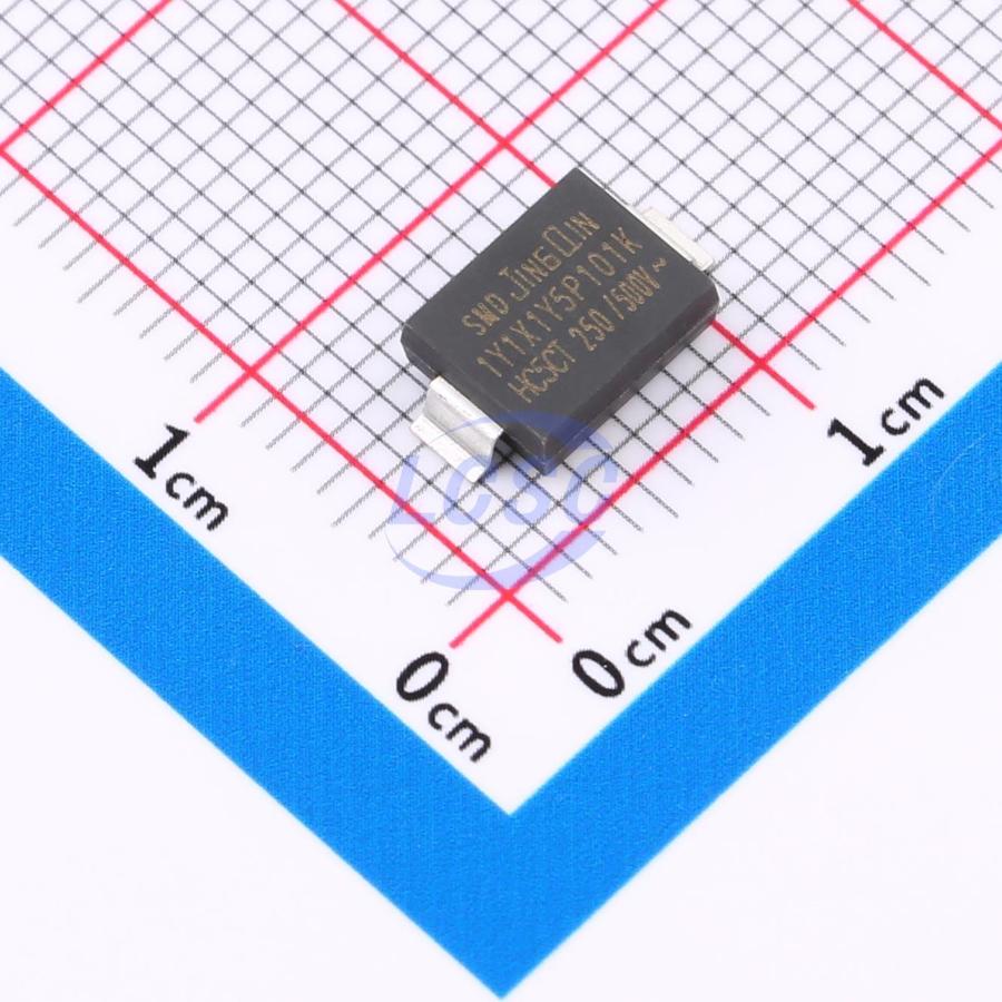 SMD-1Y1X1Y5P101K500VAC2H Jingqin