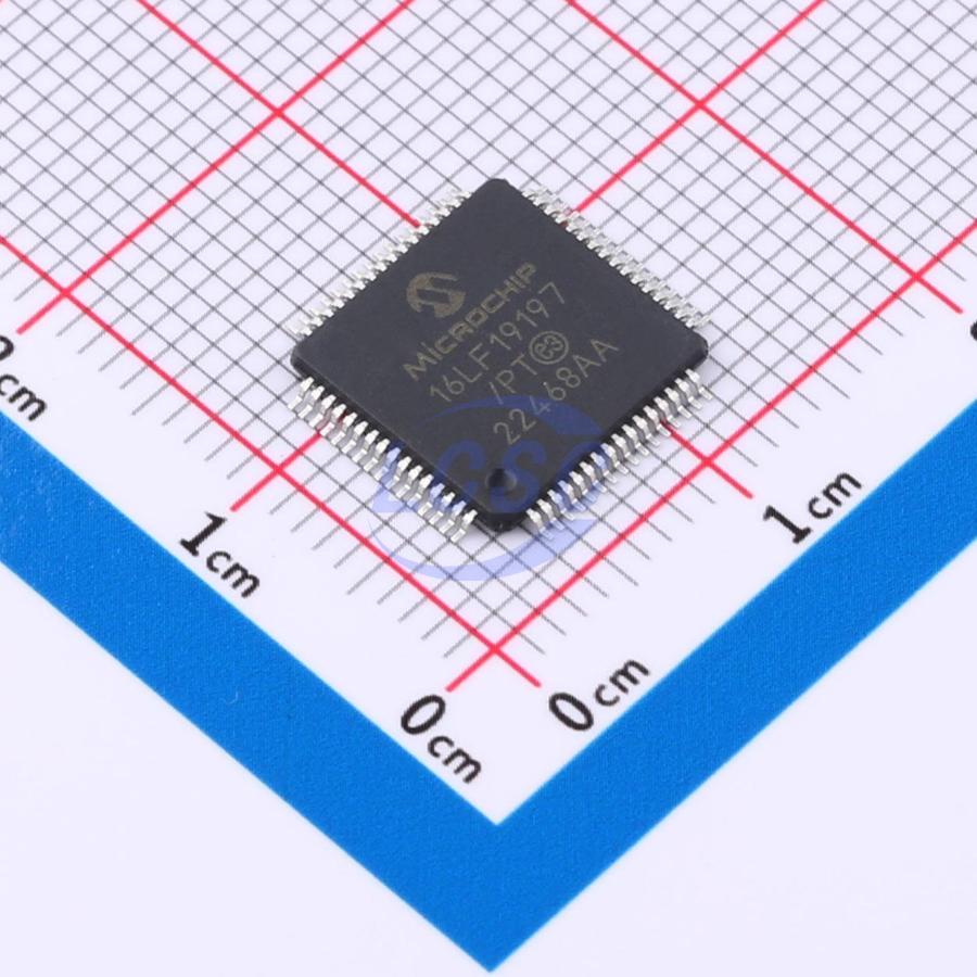 PIC16LF19197-I/PT MICROCHIP