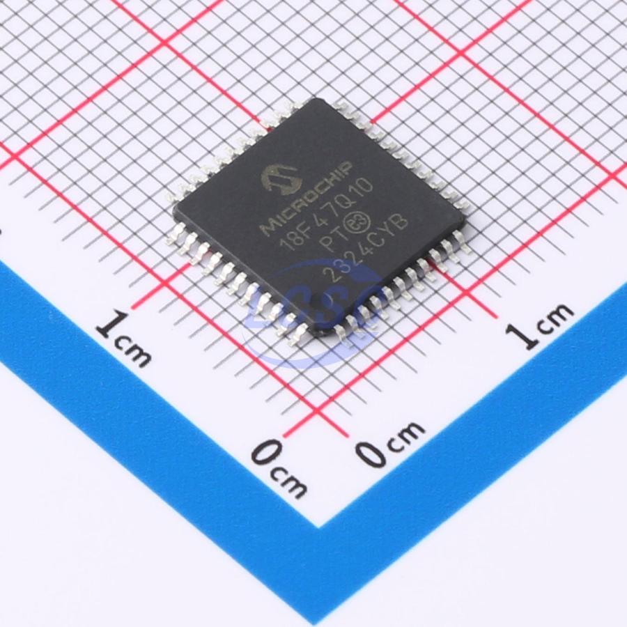 PIC18F47Q10-I/PT MICROCHIP