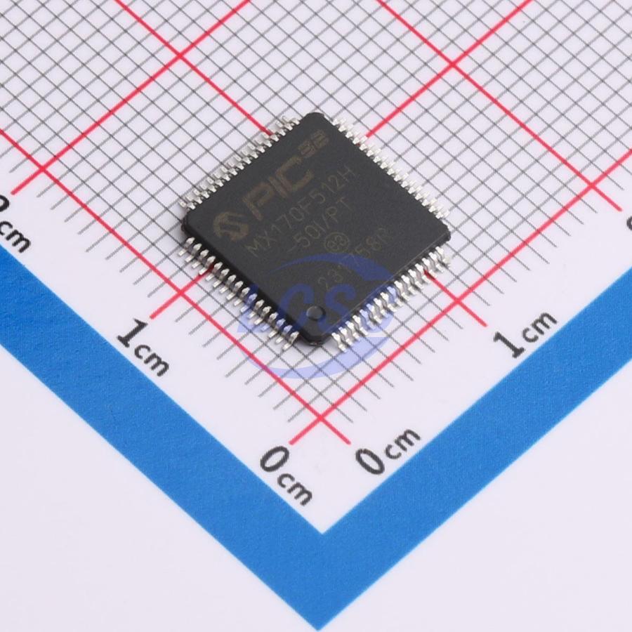 PIC32MX170F512H-50I/PT MICROCHIP