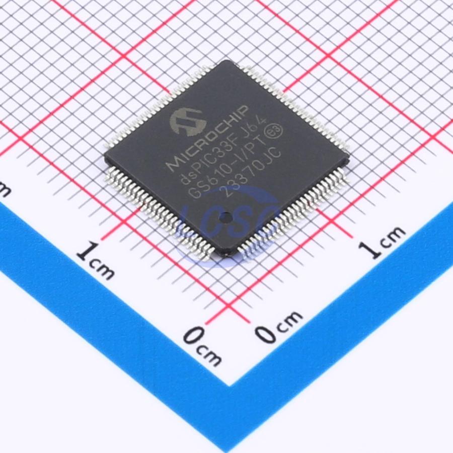 dsPIC33FJ64GS610-I/PT MICROCHIP