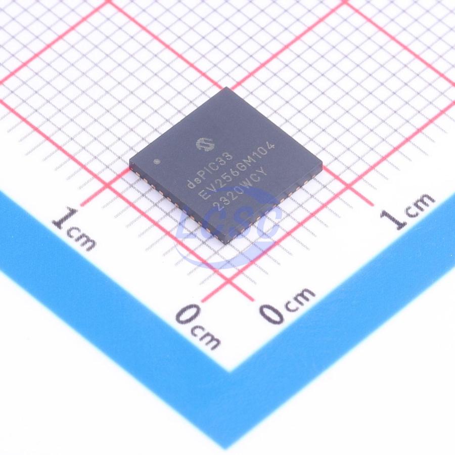 dsPIC33EV256GM104-I/ML MICROCHIP